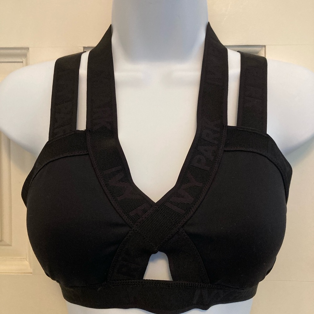 Ivy Park sports bra, black, Size XS
